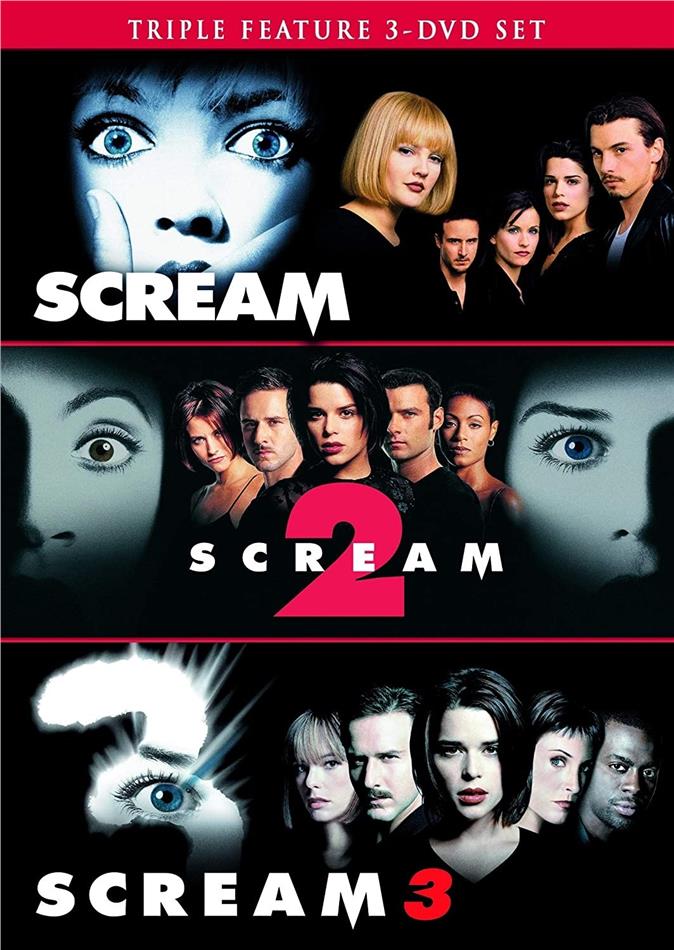 Scream 1-3 3 DVDs