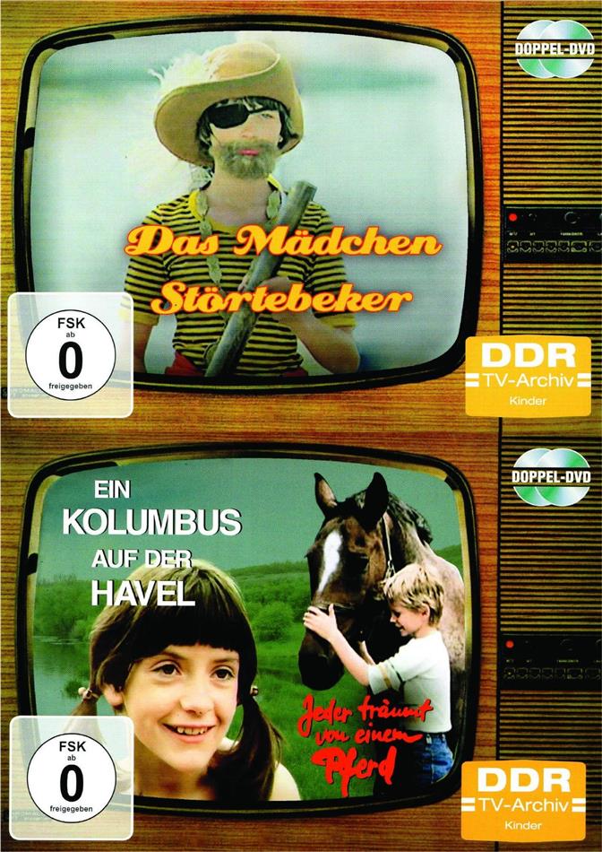 Das Mädchen Störtebeker / Ein Kolumbus auf der Havel / Jeder träumt von einem Pferd DDR TV-Archiv Kinder, 4 DVDs