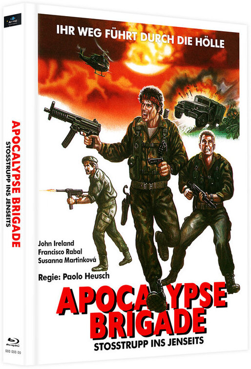 Apocalypse Brigade - Stosstrupp ins Jenseits (1968) Cover B, Limited Edition, Mediabook, 2 Blu-rays