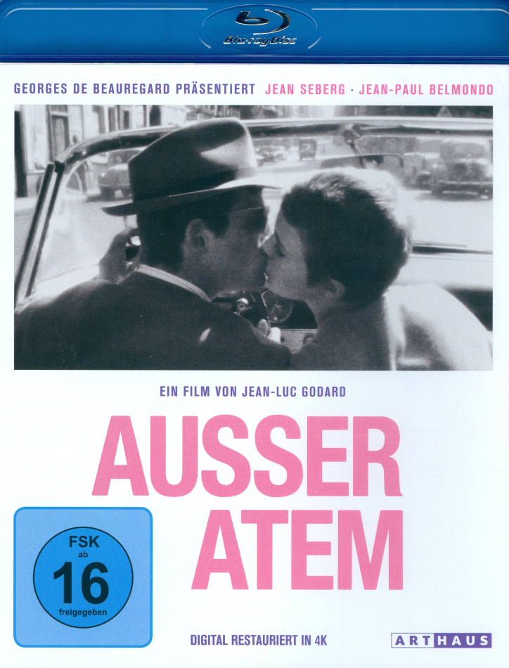 Ausser Atem (1960) Arthaus, 60th Anniversary Edition, Restaurierte Fassung