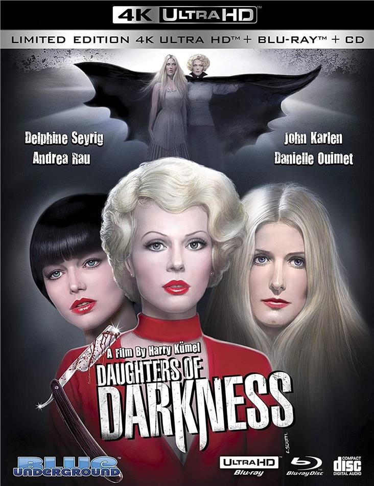 Daughters Of Darkness (1971) Limited Edition, 4K Ultra HD + Blu-ray + CD