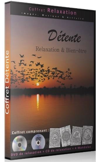 Coffret Détente - Relaxation & Bien-être DVD + CD