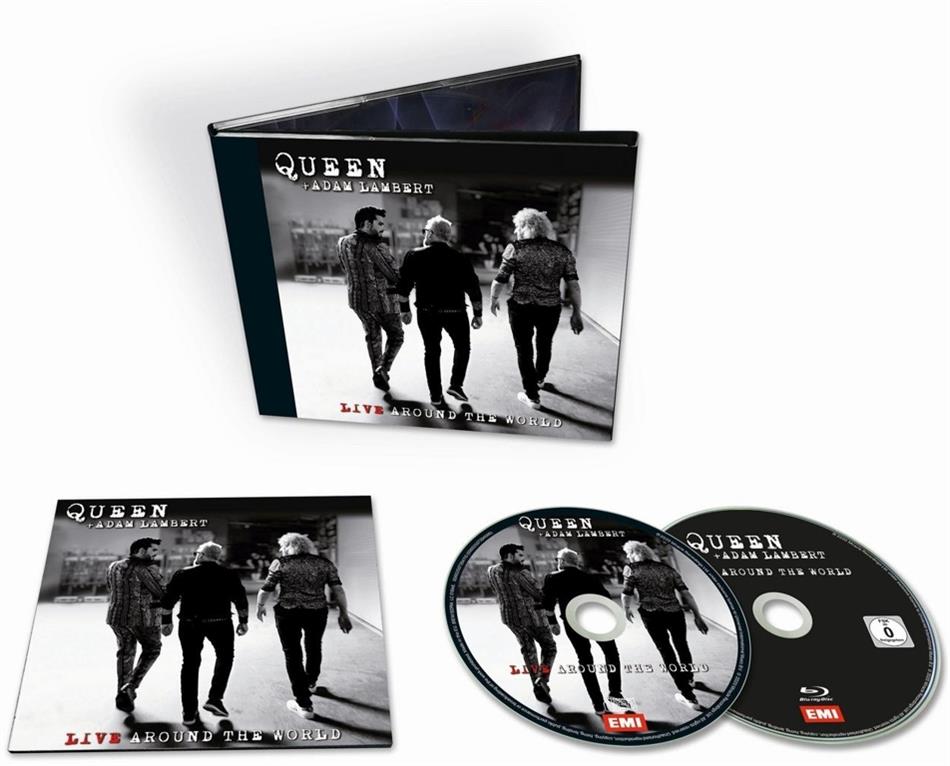 Queen & Adam Lambert (Queen/American Idol) - Live Around The World CD + Blu-ray