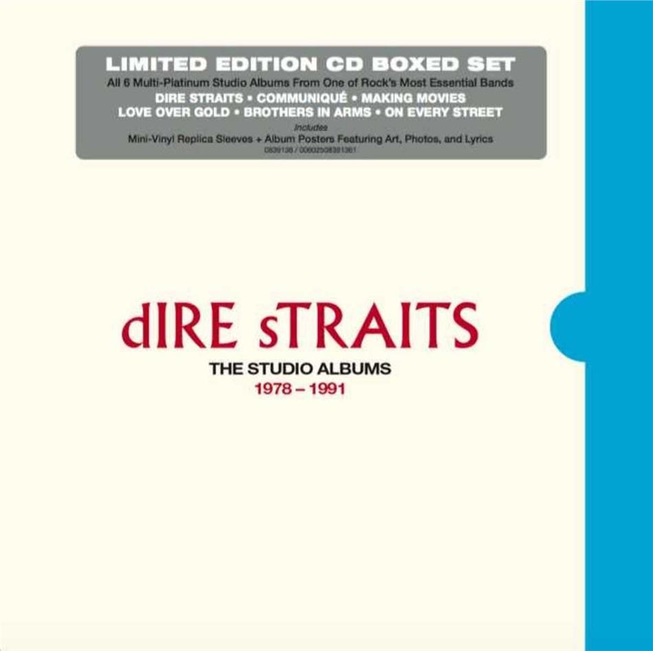 Dire Straits - The Studio Albums 1978 - 1991 Boxset, Limited Edition, 6 CDs
