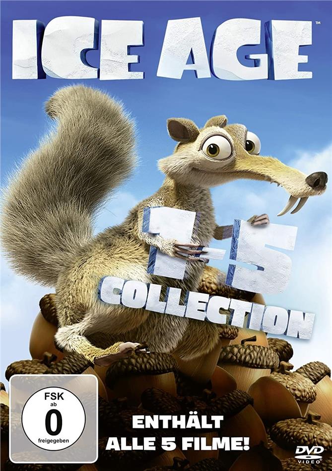 Ice Age 1-5 - Collection 5 DVDs