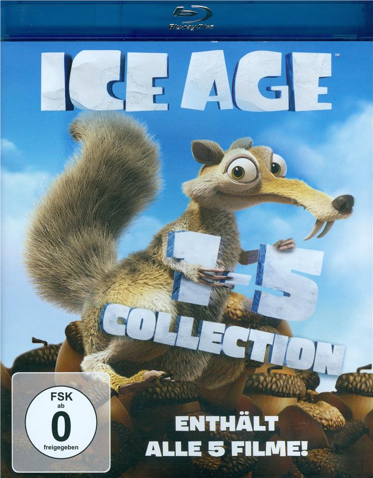Ice Age 1-5 - Collection 5 Blu-rays