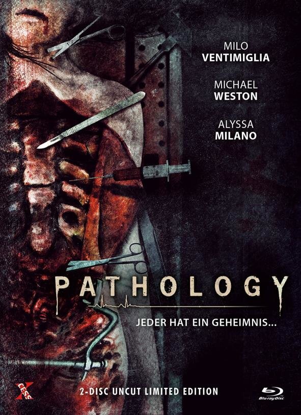 Pathology (2008) Cover D, Limited Edition, Mediabook, Uncut, Blu-ray + DVD