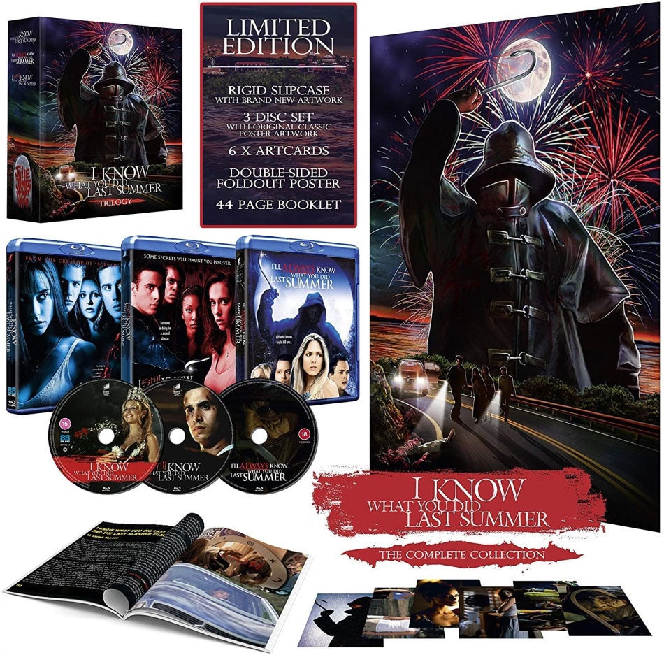 I Know What You Did Last Summer Trilogy - The Complete Collection Limited Edition, 3 Blu-rays