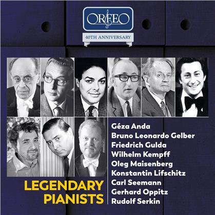 G&eacute;za Anda, Bruno Leonardo Gelber, Friedrich Gulda (1930-2000), Wilhelm Kempff, Oleg Maisenberg, &hellip; - Legendary Pianists - 40th Anniversary