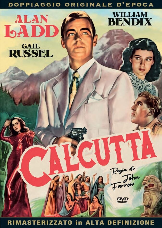 Calcutta (1946) Doppiaggio Originale D'epoca, HD-Remastered, s/w