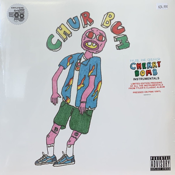 Tyler The Creator - Cherry Bomb (The Instrumentals) RSD 2020, Opaque Pink Vinyl, LP