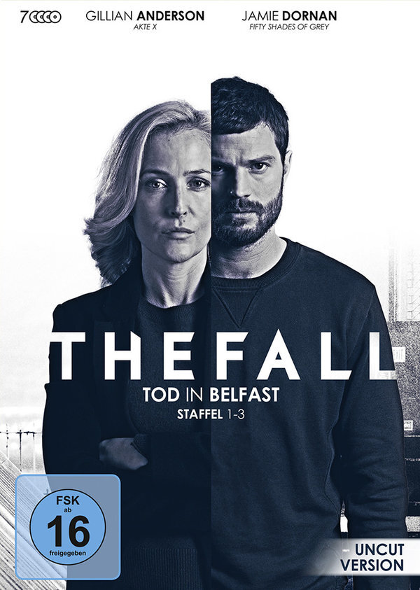 The Fall - Tod in Belfast - Staffel 1-3 Uncut, 7 DVDs