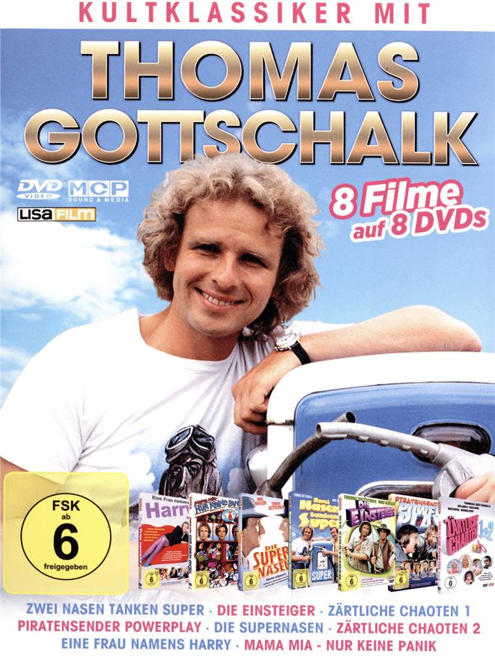 Kultklassiker mit Thomas Gottschalk Digibook, 8 DVDs