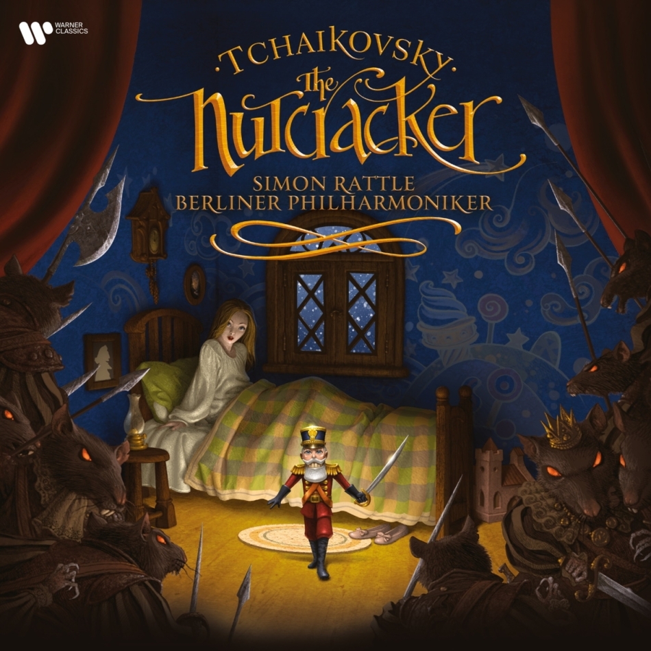 Peter Iljitsch Tschaikowsky (1840-1893), Sir Simon Rattle & Berliner Philharmoniker - Nussknacker - Nutcracker 2 LPs