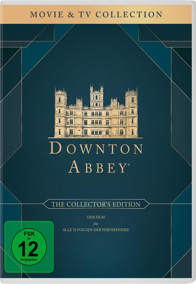 Downton Abbey - Die komplette Serie + Der Film Collector's Edition, 27 DVDs