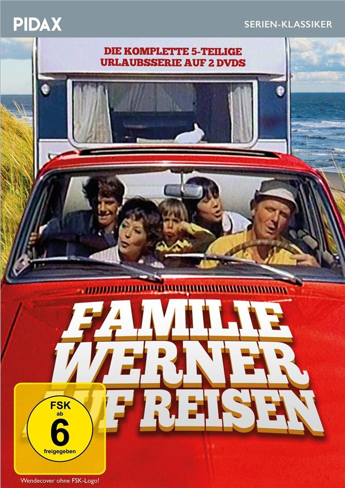 Familie Werner auf Reisen - Die komplette 5-teilige Urlaubsserie (1971) Pidax Serien-Klassiker, 2 DVDs