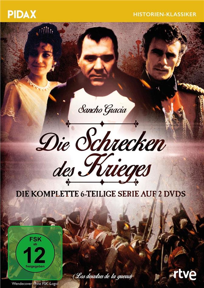 Die Schrecken des Krieges - Die komplette Serie Pidax Historien-Klassiker, 2 DVDs