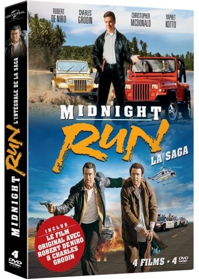 Midnight Run - La Saga - Midnight Run / La cavale infernale / Une mission d’enfer / L’amour poursuite 4 DVDs