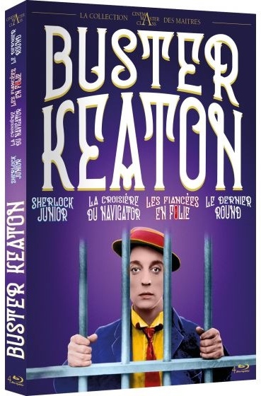 Buster Keaton - Sherlock Junior / La Croisière du Navigator / Les fiancées en folie / Le dernier round 4 Blu-rays