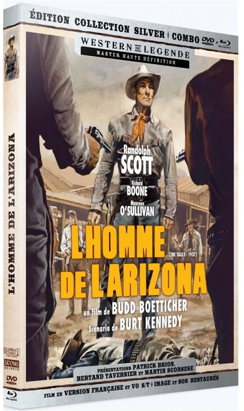 L'homme de l'Arizona (1957) Silver Collection, Western de Légende, Blu-ray + DVD