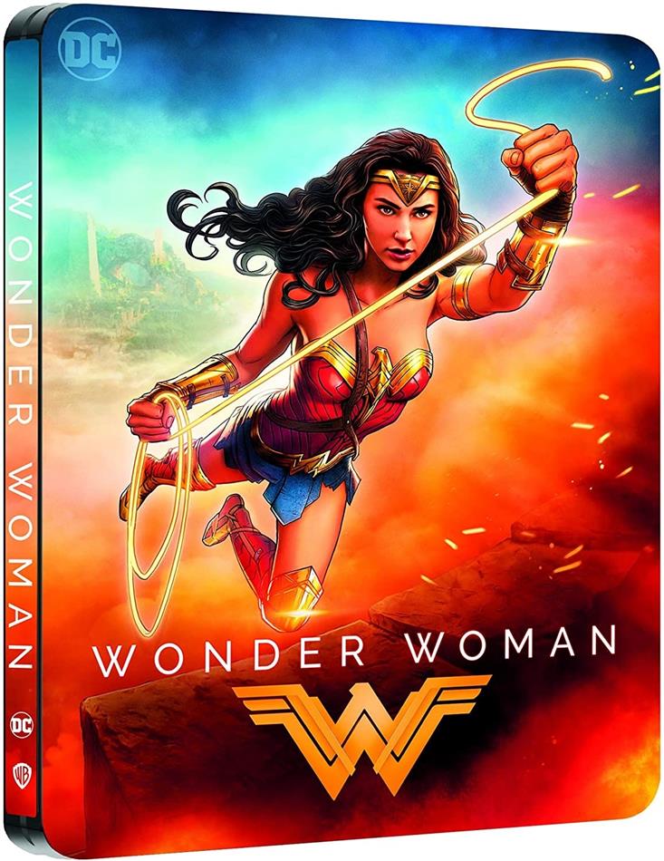 Wonder Woman (2017) Comic Cover, Édition Limitée, Steelbook, 4K Ultra HD + Blu-ray