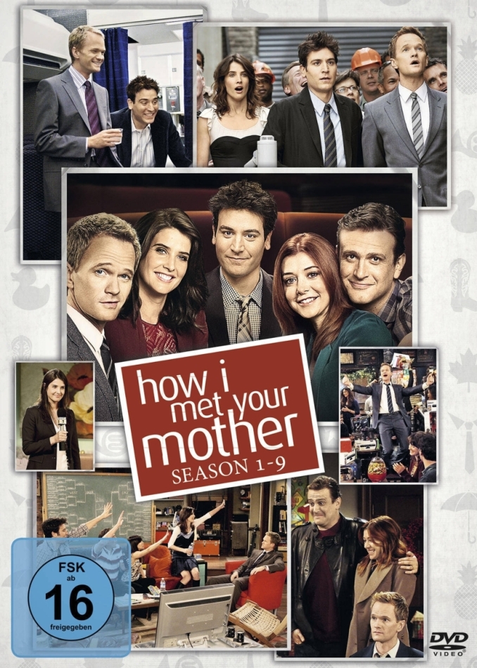 How I Met Your Mother - Die komplette Serie - Staffel 1-9 Neuauflage, 27 DVDs