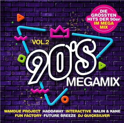 90s Megamix Vol. 2 - Die gr&ouml;ssten Hits der 90er (2 CDs)