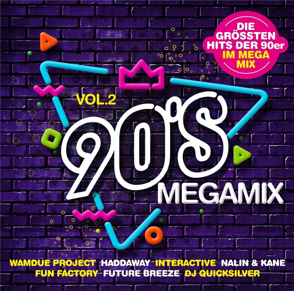 90s Megamix Vol. 2 - Die grössten Hits der 90er 2 CDs