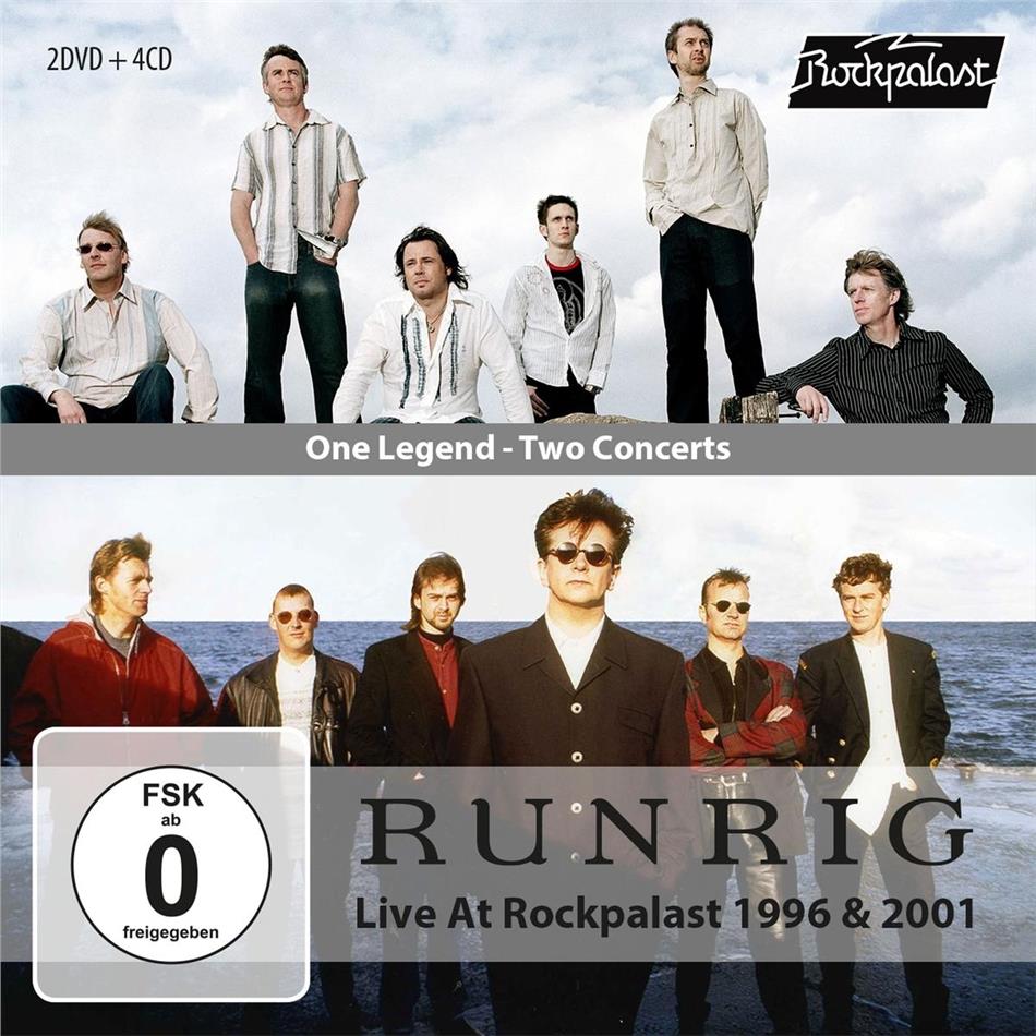 Runrig - One Legend - Two Concerts (Rockpalast 1996 & 2001) 4 CD + 2 DVD