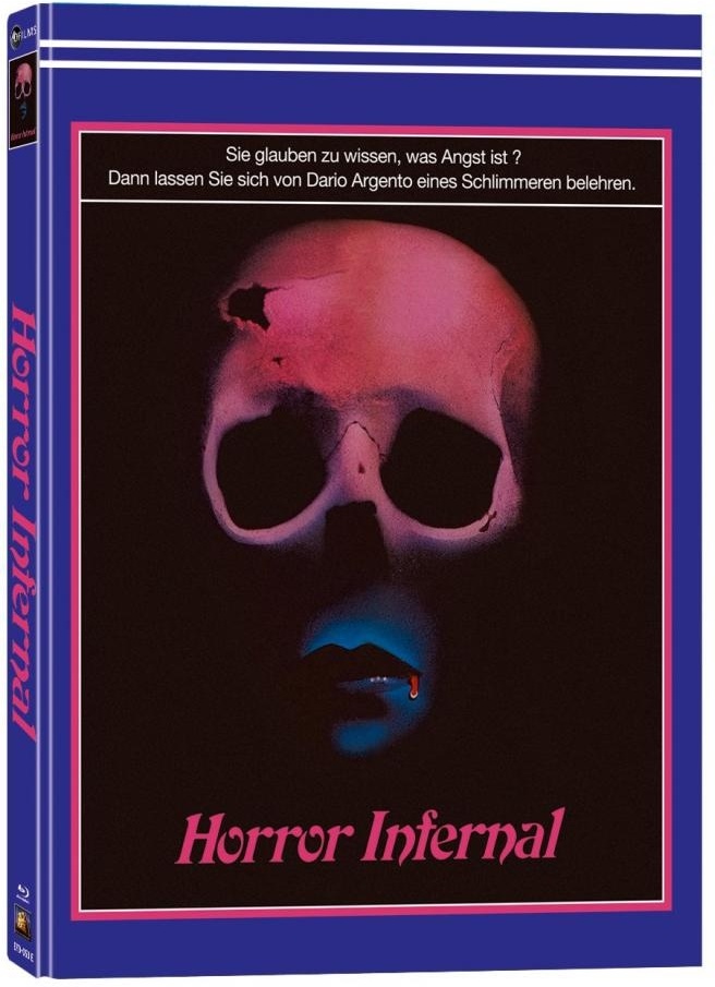 Horror Infernal (1980) Cover E, Wattiert, Limited Collector's Edition, Mediabook, Blu-ray + 2 DVDs
