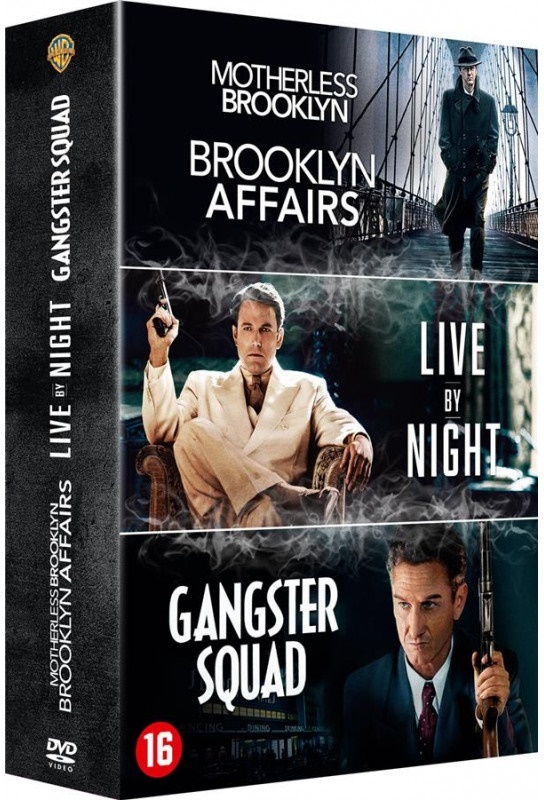 Brooklyn Affairs / Live by Night / Gangster Squad 3 DVDs