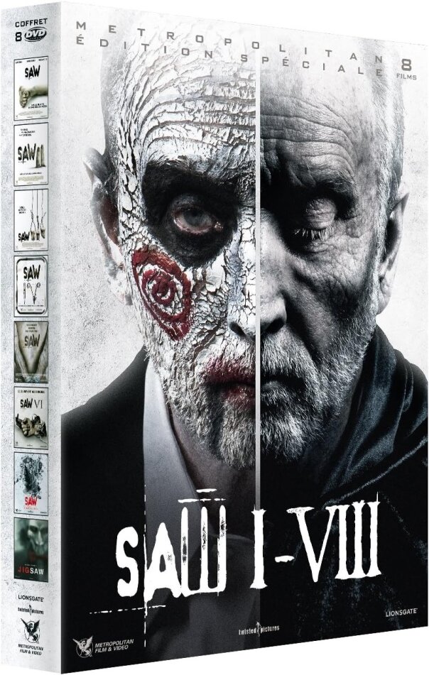 Saw 1-8 8 DVDs