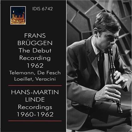 Frans Br&uuml;ggen & Hans-Martin Linde - Debut Recording 1962 / Recordings 1960-1962