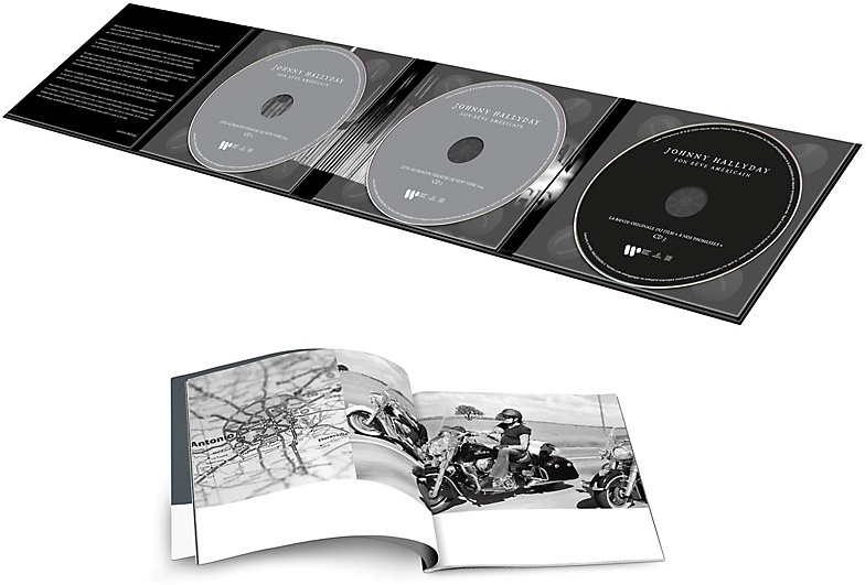 Johnny Hallyday - Son Reve Americain: La Band Originale 3 CD