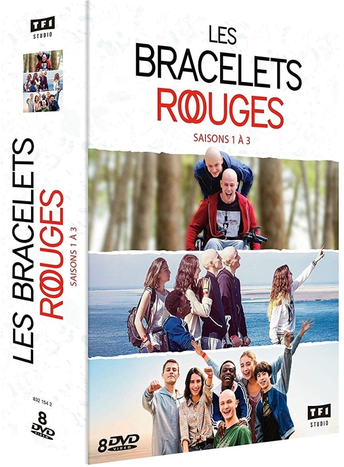 Les bracelets rouges - Saisons 1-3 8 DVDs