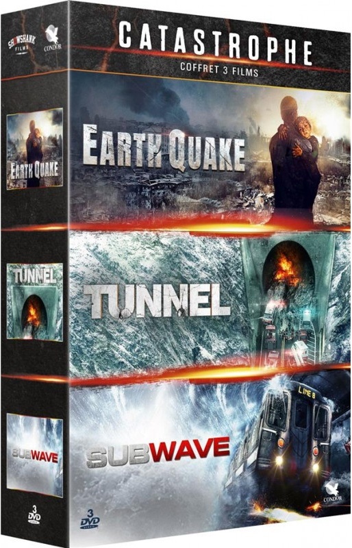 Catastrophe - Earthquake / Tunnel / Subwave 3 DVDs