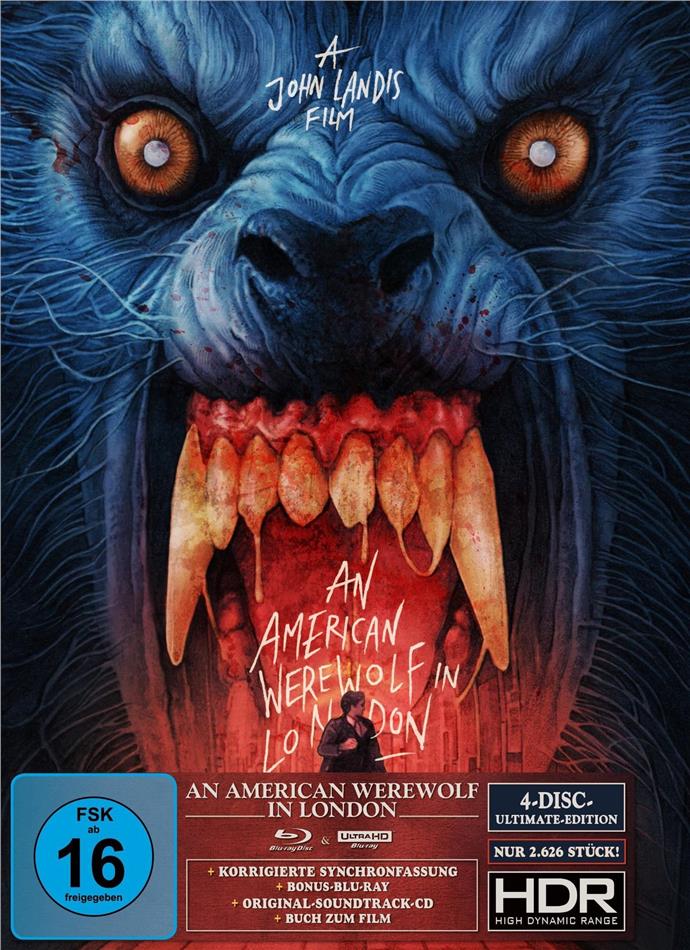 An American Werewolf in London (1981) Limited Ultimate Edition, 4K Ultra HD + 2 Blu-rays + CD
