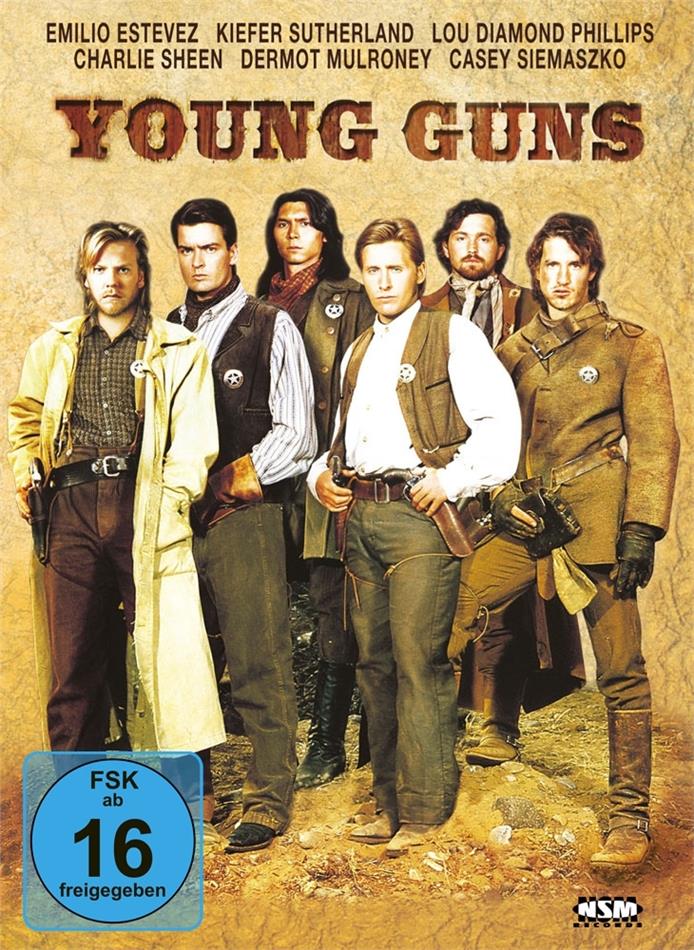 Young Guns (1988) Mediabook, Blu-ray + DVD