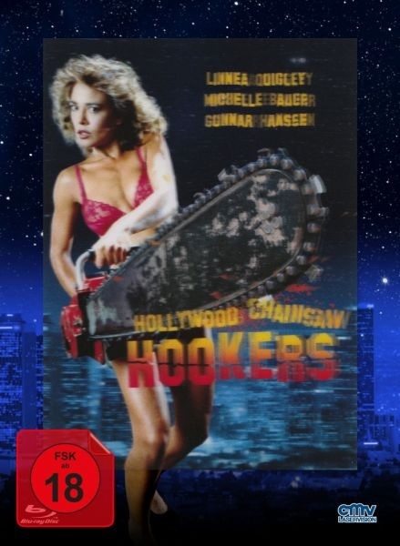 Hollywood Chainsaw Hookers (1988) Lenticular Cover, Limited Edition, Mediabook, Blu-ray + DVD