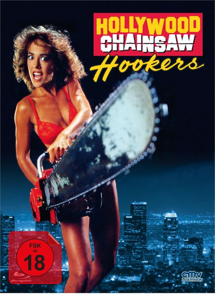 Hollywood Chainsaw Hookers (1988) Cover B, Limited Edition, Mediabook, Blu-ray + DVD