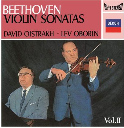 Ludwig van Beethoven (1770-1827), David Oistrakh & Lev Oborin - Beethoven: Sonatas For Piano & Violin Vol 2 (2020 Reissue, UHQCD, MQA CD, Japan Edition)