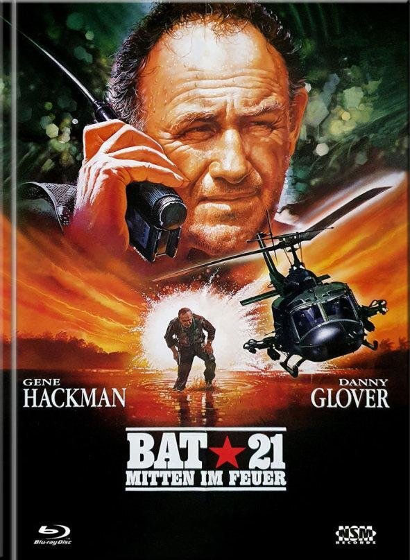 Bat 21 - Mitten im Feuer (1988) Cover A, Limited Edition, Mediabook, Blu-ray + DVD