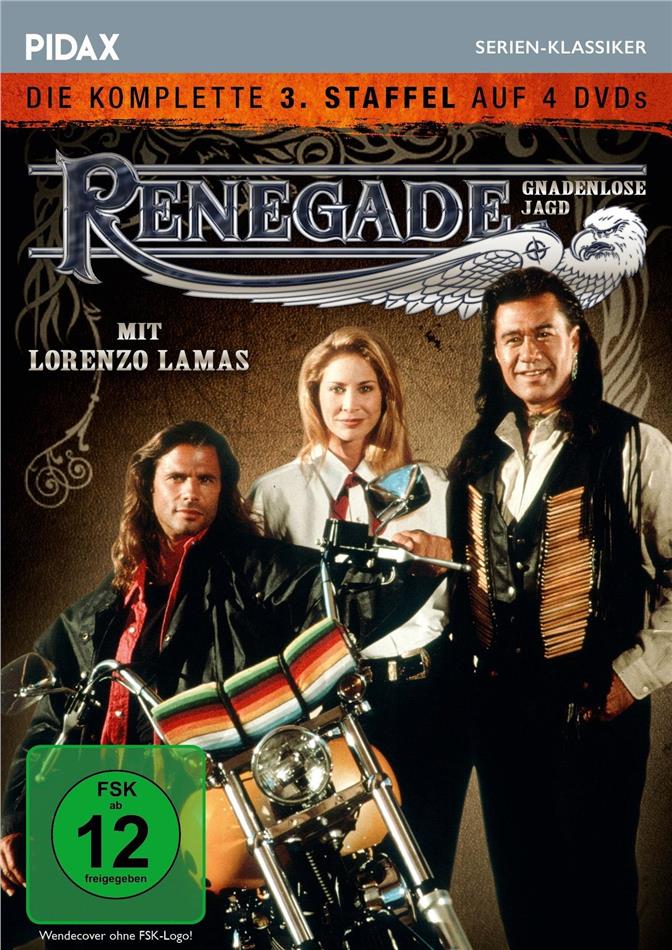 Renegade - Gnadenlose Jagd - Staffel 3 Pidax Serien-Klassiker, 4 DVDs
