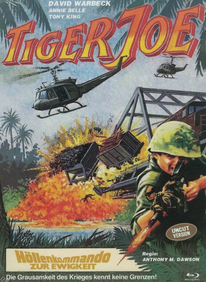Tiger Joe - Höllenkommando zur Ewigkeit (1982) Eurocult Collection, Cover D, Limited Edition, Mediabook, Uncut, Blu-ray + DVD