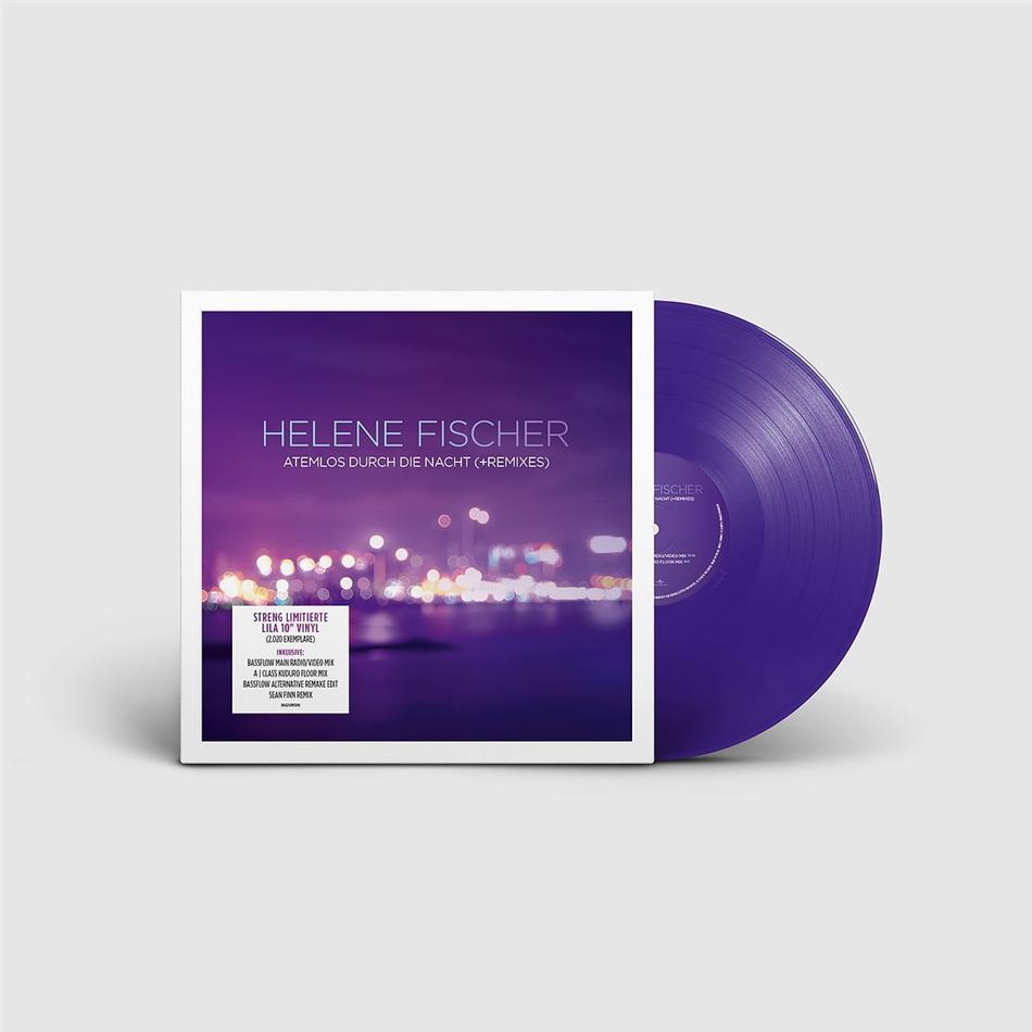 Helene Fischer - Atemlos Durch Die Nacht 2020 Reissue, Édition Limitée, Colored, 10" Maxi