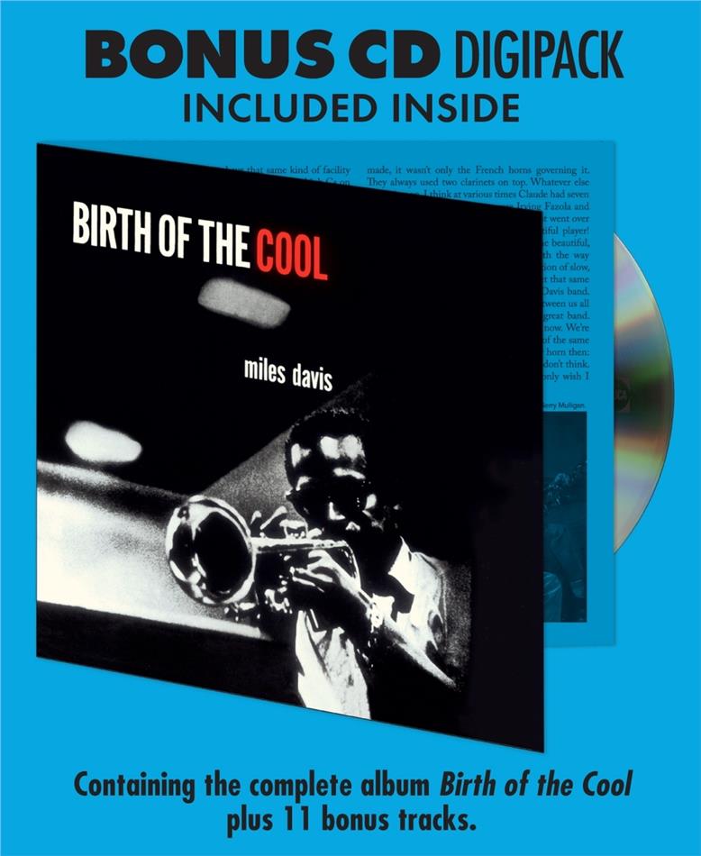 Miles Davis - Birth Of The Cool 2020 Reissue, Groove Replica, + Bonustrack, LP + CD