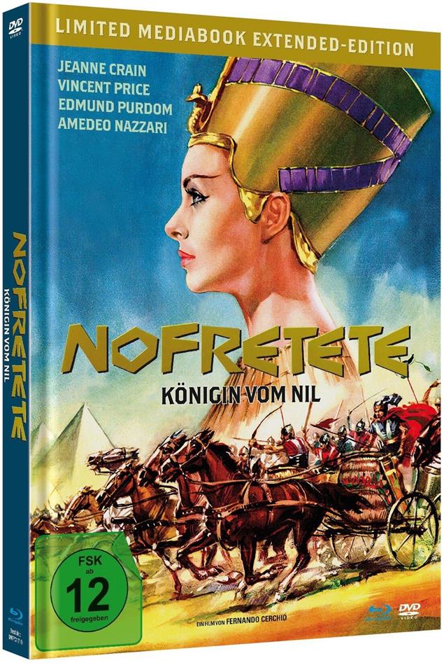 Nofretete - Königin vom Nil (1961) Extended Edition, Limited Edition, Mediabook, Blu-ray + DVD