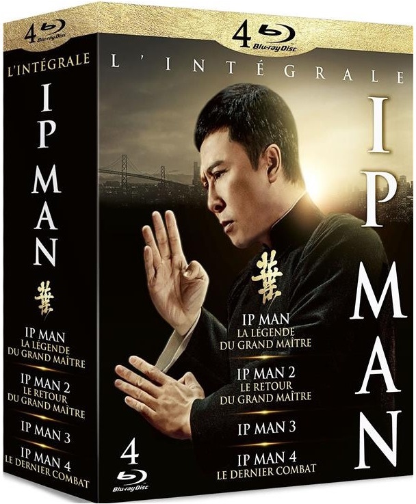 Ip Man 1-4 - L'intégrale 4 Blu-ray