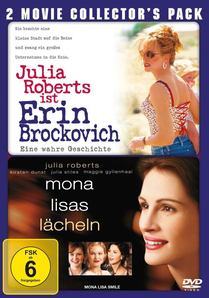 Erin Brockovich / Mona Lisas Lächeln Collector's Edition, 2 DVDs