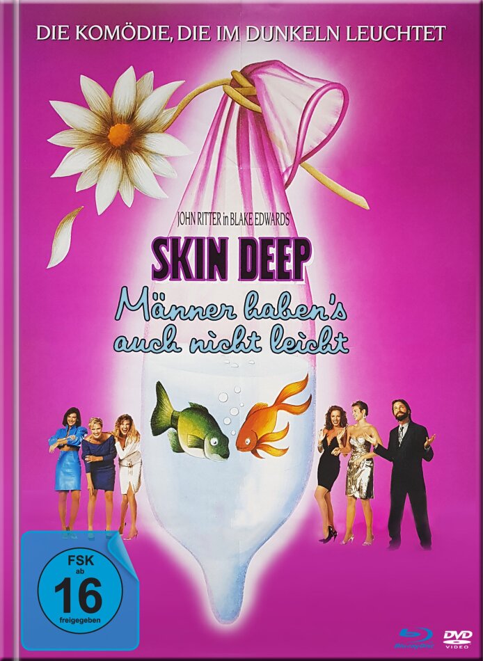 Skin Deep - Männer haben's auch nicht leicht (1989) Mediabook, Blu-ray + DVD